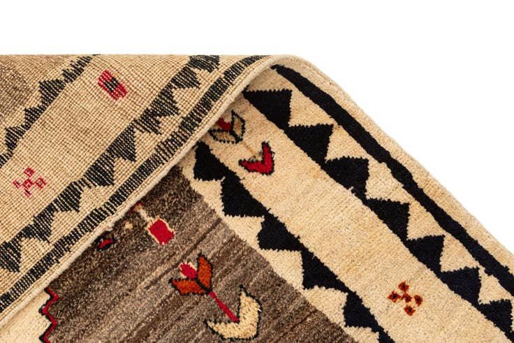 Detail image of 4' 3 x 7' 10 Gabbeh Rug