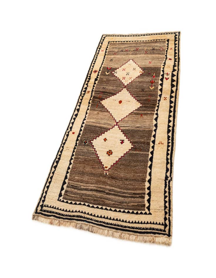 Detail image of 4' 3 x 7' 10 Gabbeh Rug