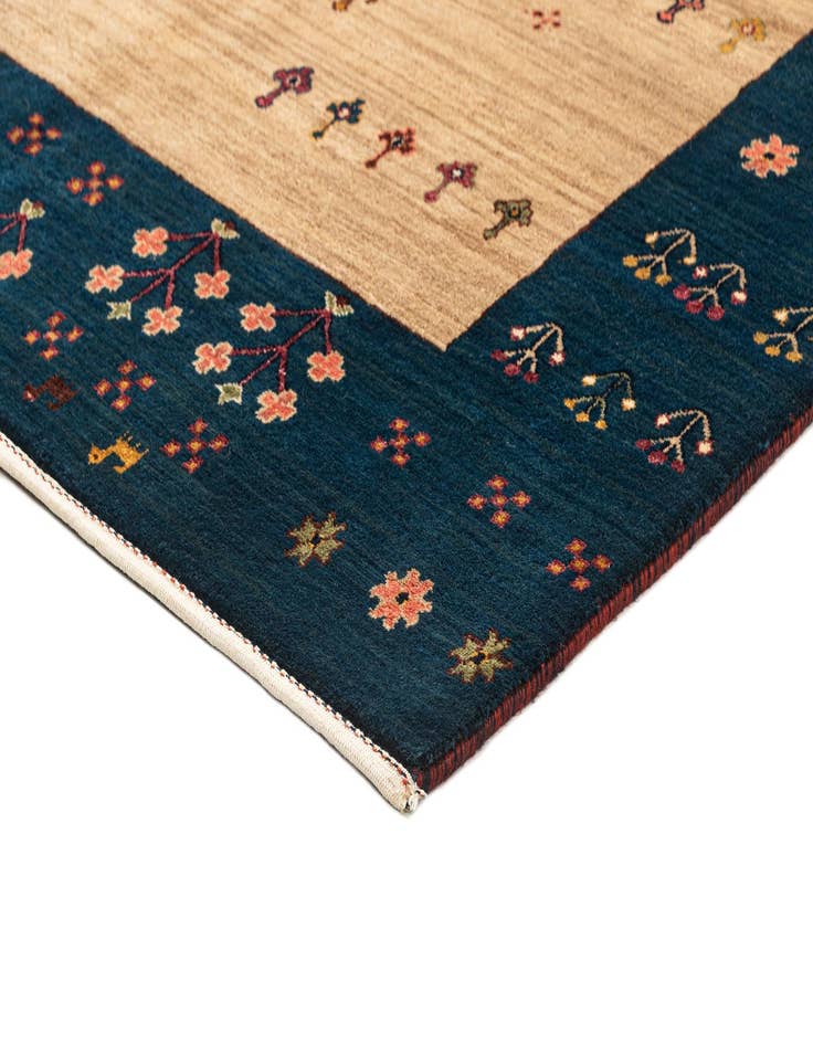 Detail image of 4' 8 x 6' 8 Gabbeh Rug