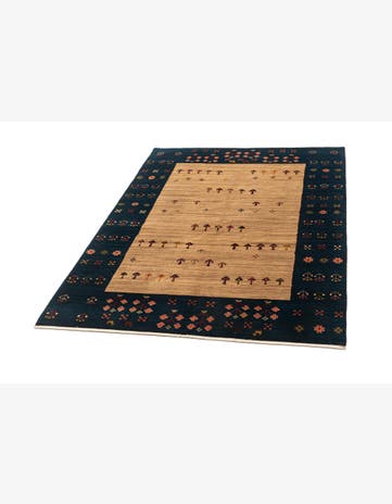 4' 8 x 6' 8 Gabbeh Rug