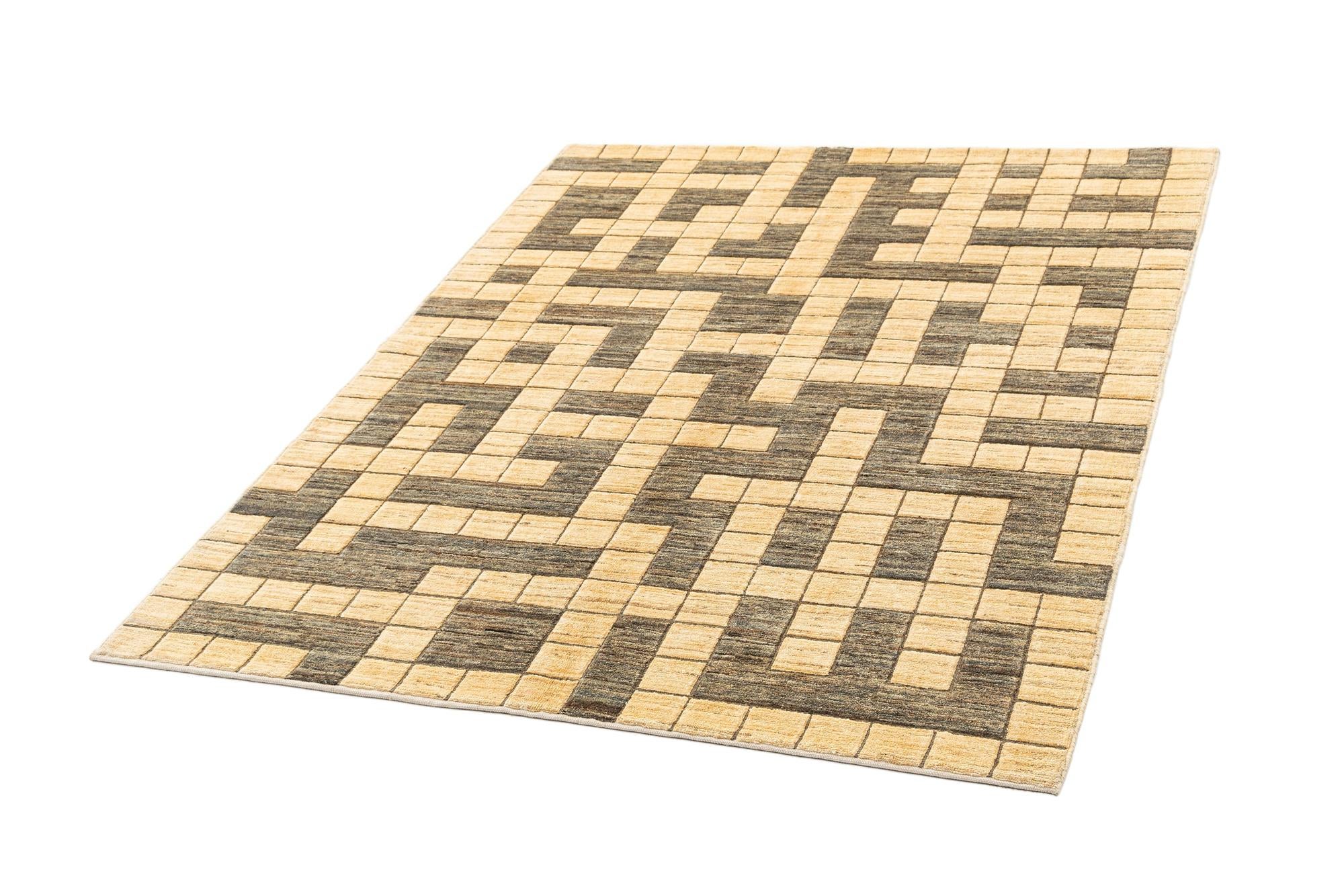 4' 11 x 6' 4 Gabbeh Rug