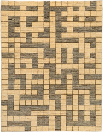 4' 11 x 6' 4 Gabbeh Rug