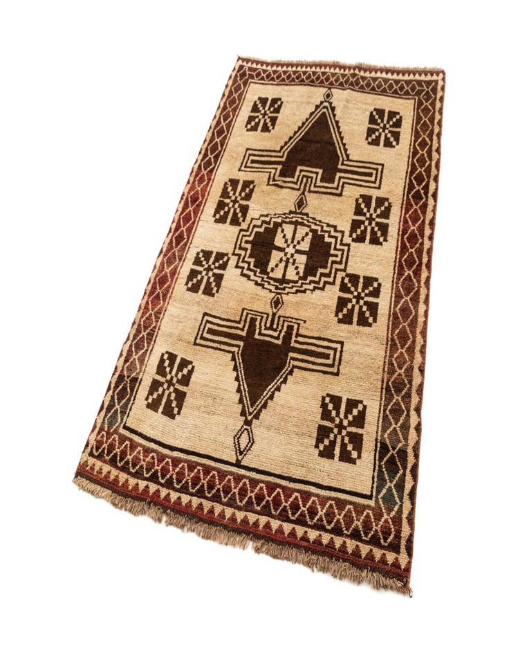 Detail image of 4' 2 x 6' 6 Gabbeh Rug
