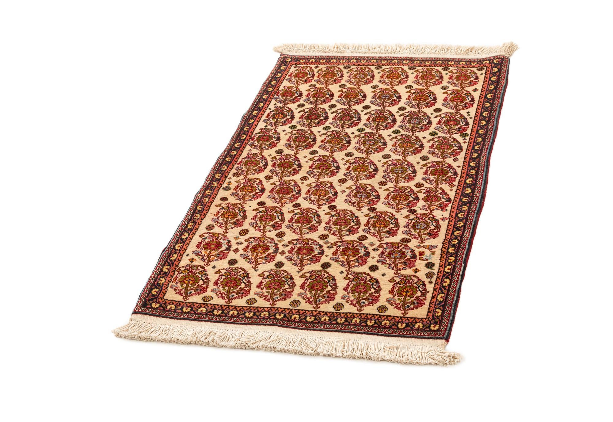 2' 4 x 4' Gabbeh Rug