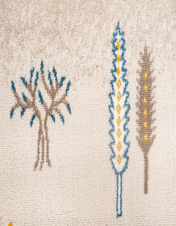 Detail image of 5' x 7' 3 Gabbeh Rug