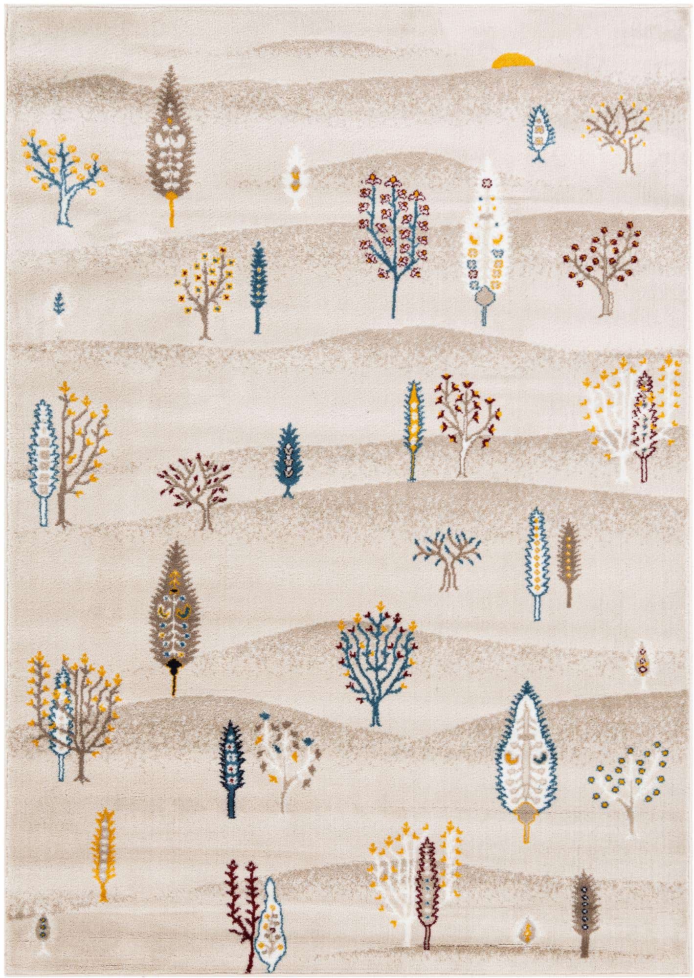 5' x 7' 3 Gabbeh Rug