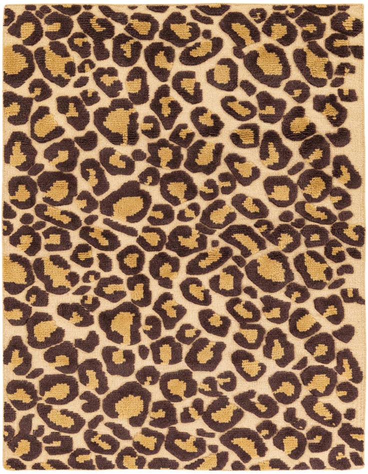 Detail image of 4' 1 x 5' 10 Hand Knotted Gabbeh Rug