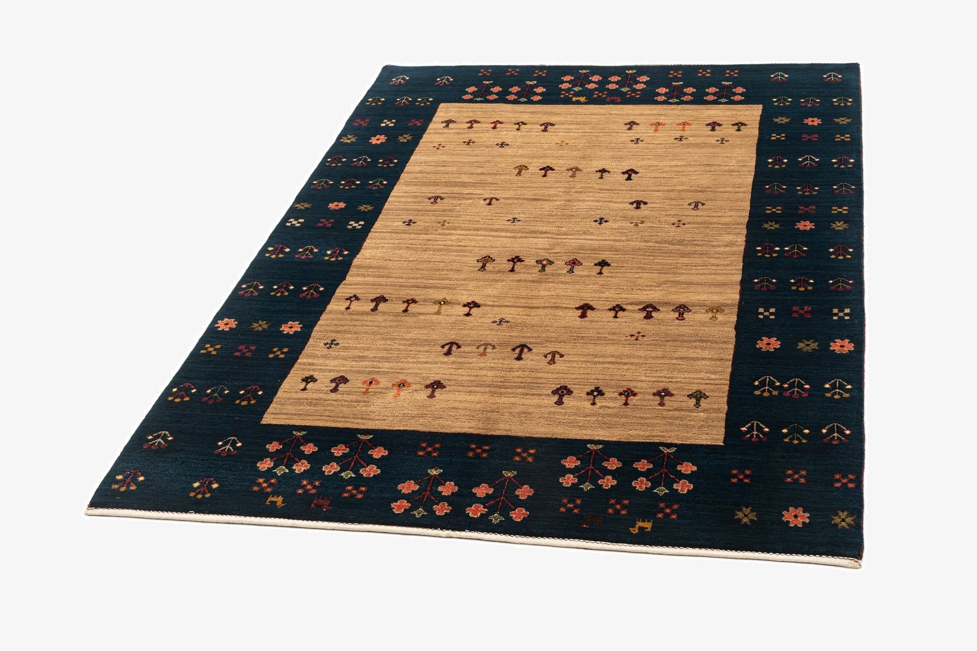 4' 8 x 6' 8 Gabbeh Rug