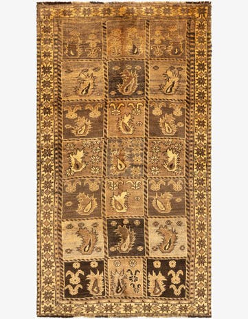 4' 8 x 8' 7 Gabbeh Wool Rug