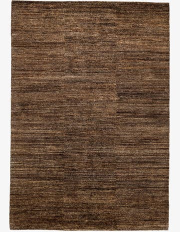 5' 8 x 8' 2 Hand Knotted Gabbeh Wool Rug