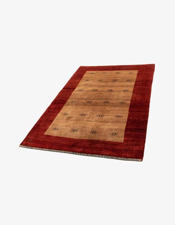4' 2 x 6' 3 Gabbeh Rug