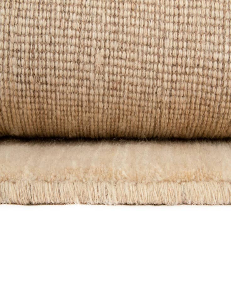 Detail image of 4' 10 x 6' 9 Hand Knotted Gabbeh Shouli Persian Wool Rug