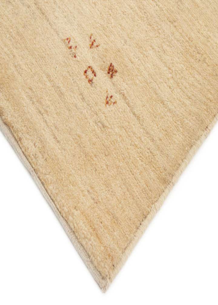 4' 10 x 6' 9 Hand Knotted Gabbeh Shouli Persian Wool Rug