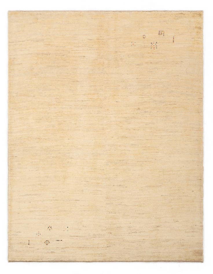 Detail image of 4' 10 x 6' 2 Hand Knotted Gabbeh Shouli Persian Wool Rug