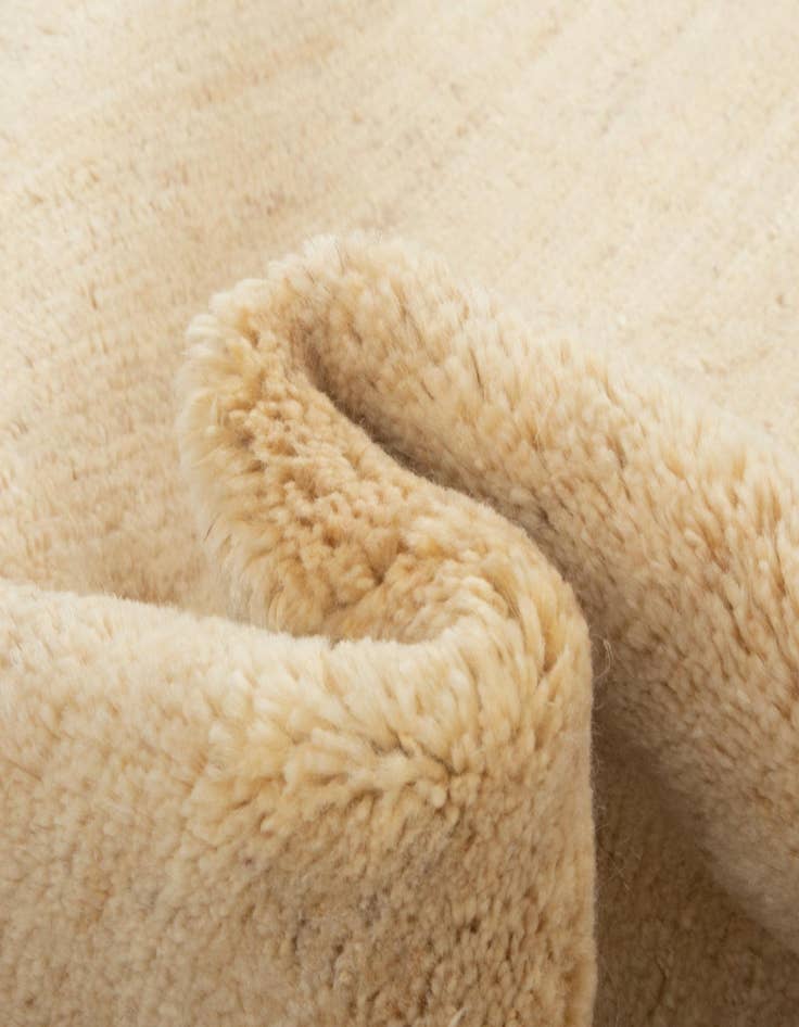 Detail image of 5' 1 x 6' 2 Hand Knotted Gabbeh Shouli Persian Wool Rug