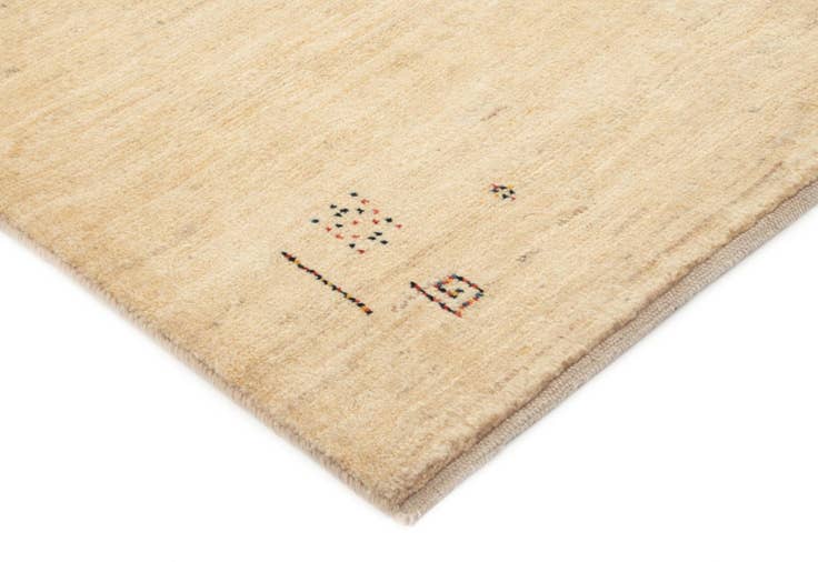 Detail image of 4' 11 x 6' 4 Hand Knotted Gabbeh Shouli Persian Wool Rug