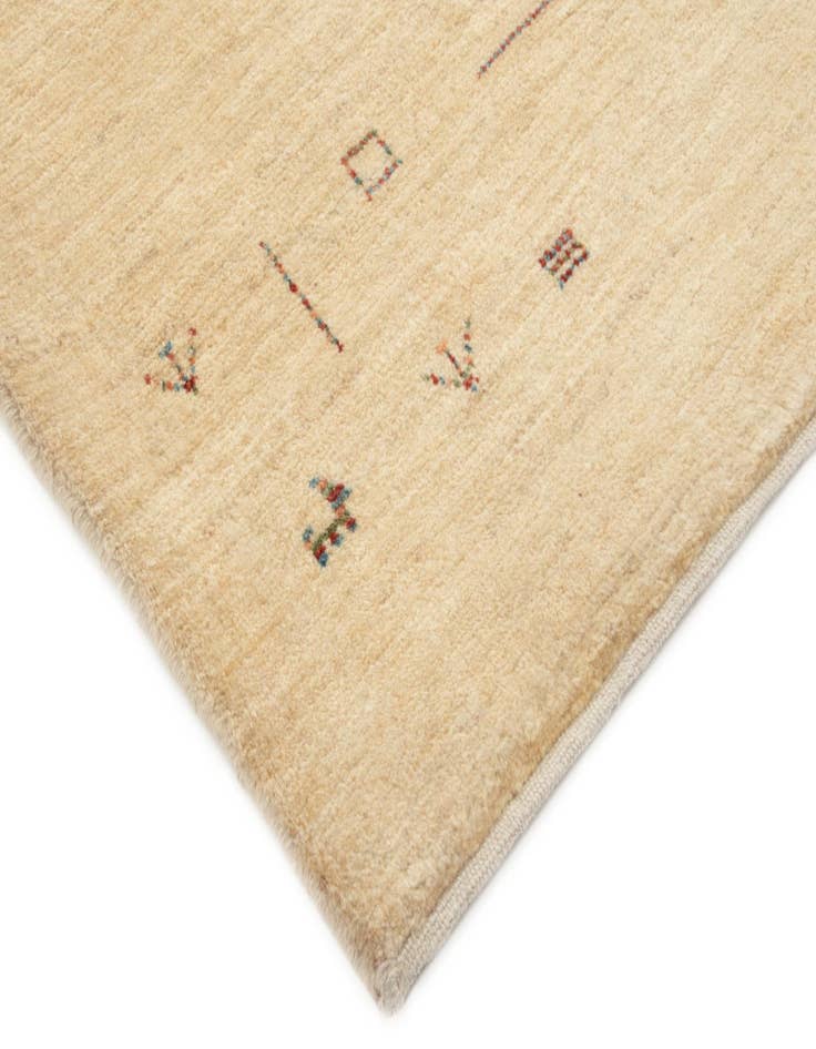 Detail image of 5' x 6' 8  Hand Knotted Gabbeh Shouli Persian Wool Rug