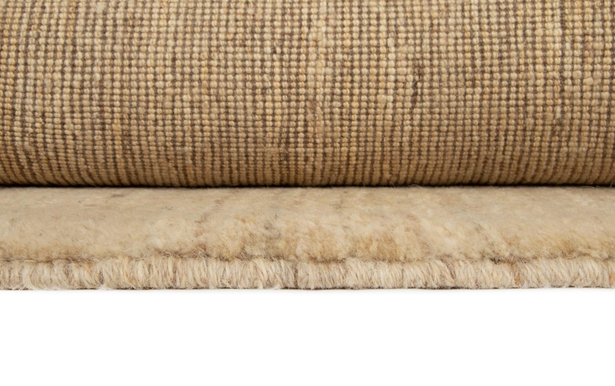 4' 11 x 6' 9 Hand Knotted Gabbeh Shouli Persian Wool Rug