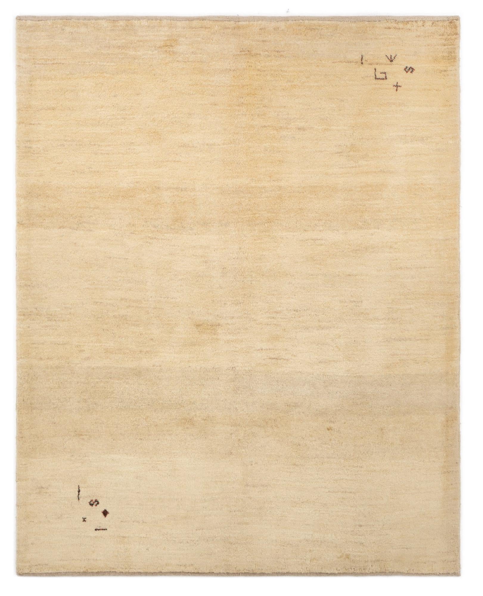 5' 1 x 6' 4 Gabbeh Shouli Wool Rug