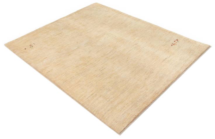 Detail image of 5' 1 x 6' 2 Gabbeh Shouli Wool Rug