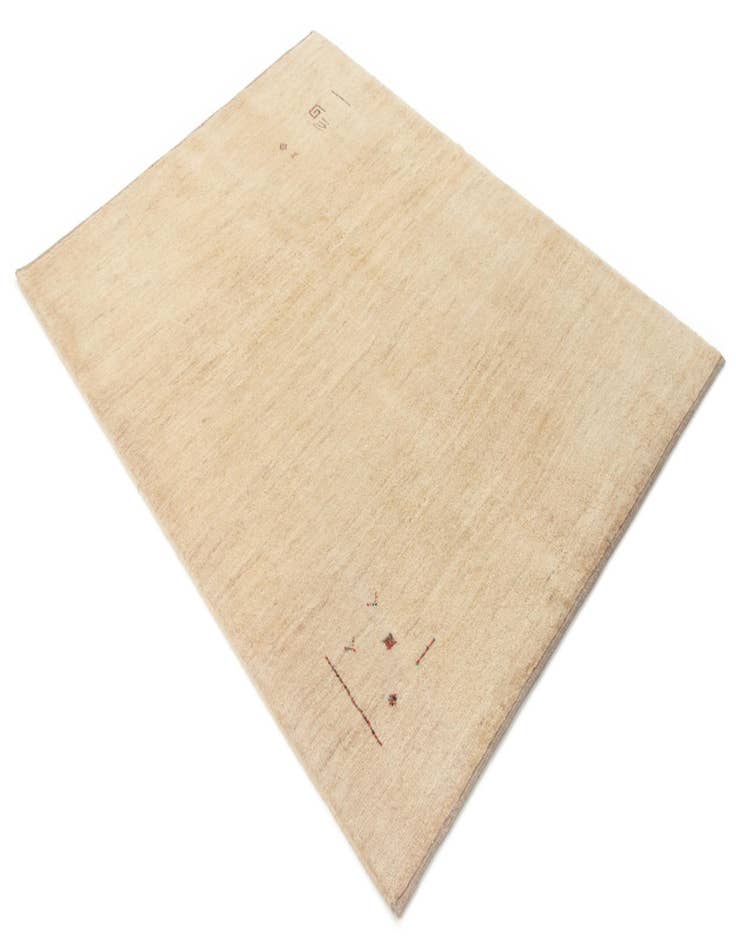 Detail image of 4' 8 x 6' 2  Hand Knotted Gabbeh Shouli Persian Wool Rug