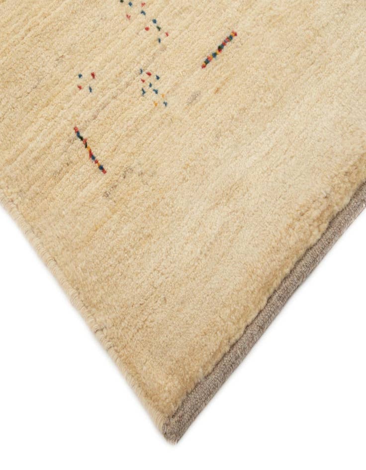 Detail image of 5' 2 x 6' 4  Hand Knotted Gabbeh Shouli Persian Wool Rug