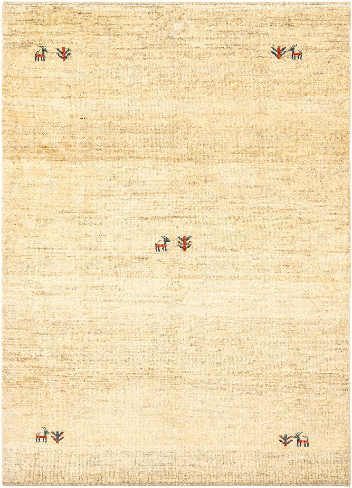 4' 6 x 6' 3 Gabbeh Shouli Rug