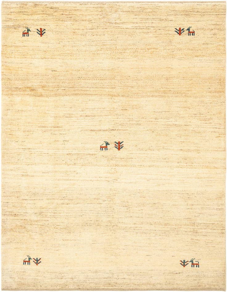 Detail image of 4' 6 x 6' 3 Gabbeh Shouli Rug