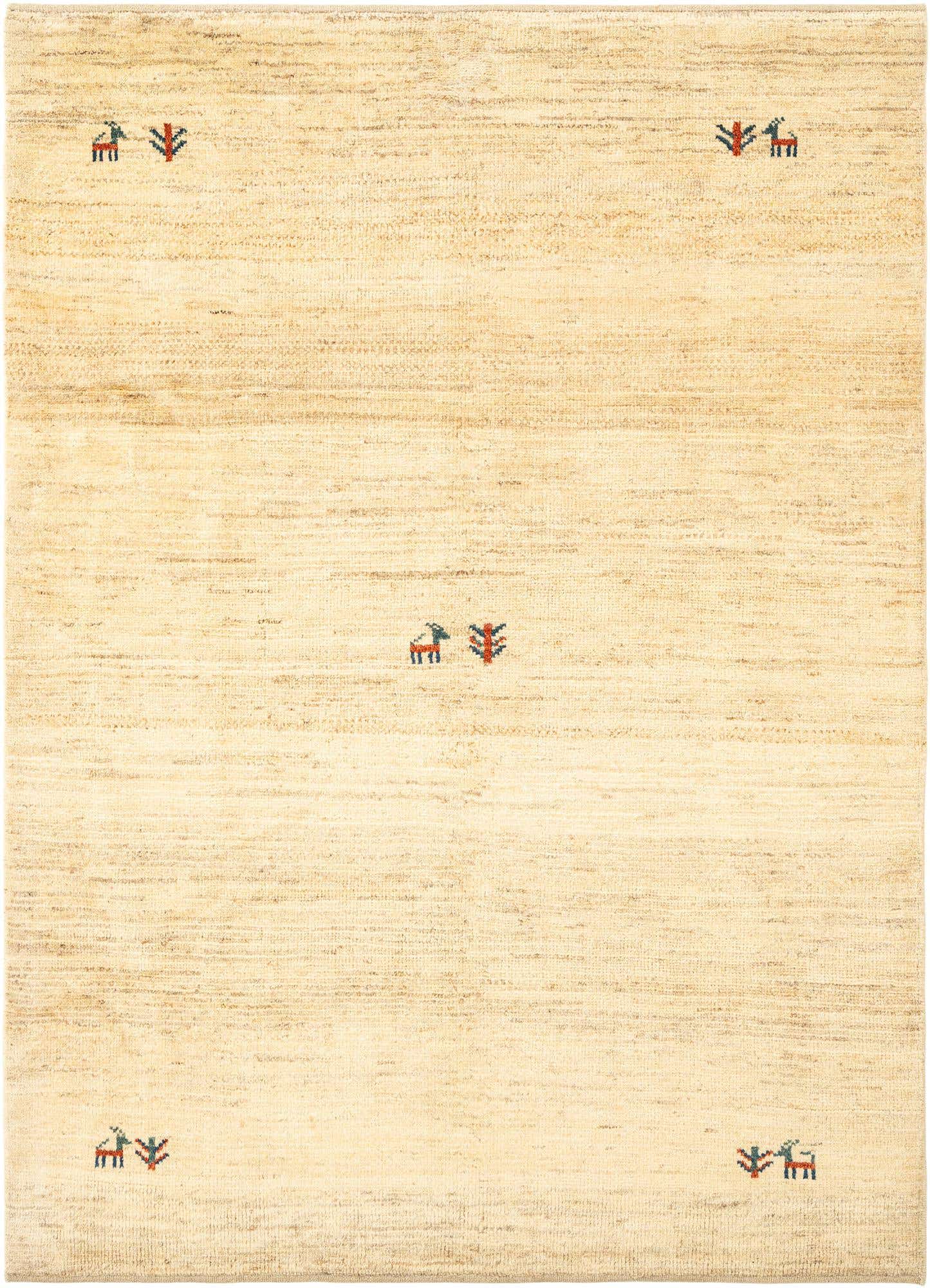 4' 6 x 6' 3 Gabbeh Shouli Rug