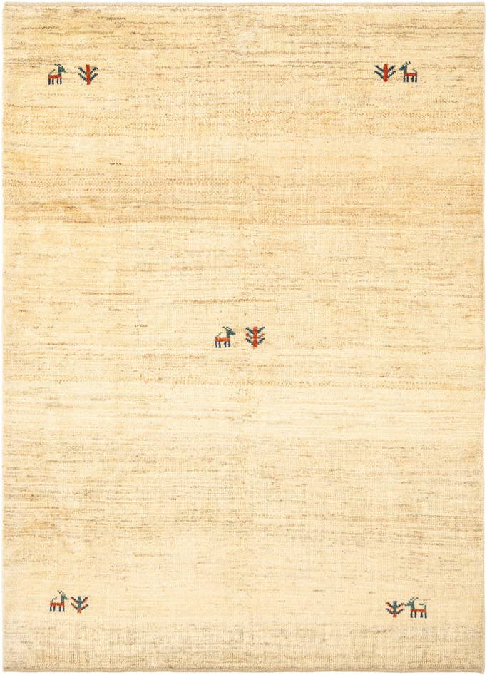 Detail image of 4' 6 x 6' 3 Gabbeh Shouli Rug