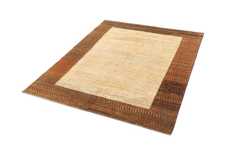 Detail image of 5' 6 x 6' 11 Gabbeh Shouli Rug