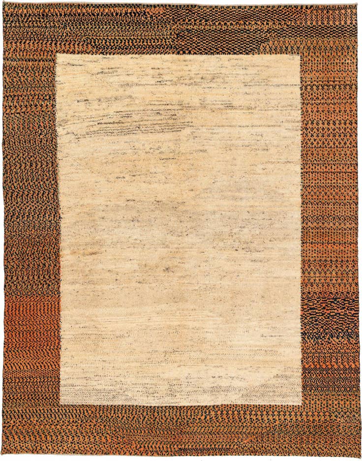 Detail image of 5' 6 x 6' 11 Gabbeh Shouli Rug