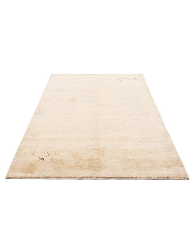 Detail image of 4' 10 x 6' 2 Hand Knotted Gabbeh Shouli Persian Wool Rug