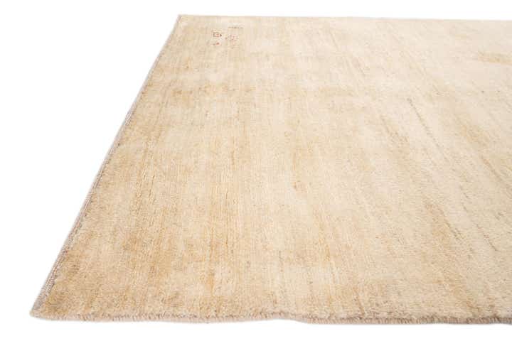 4' 10 x 6' 2 Hand Knotted Gabbeh Shouli Persian Wool Rug