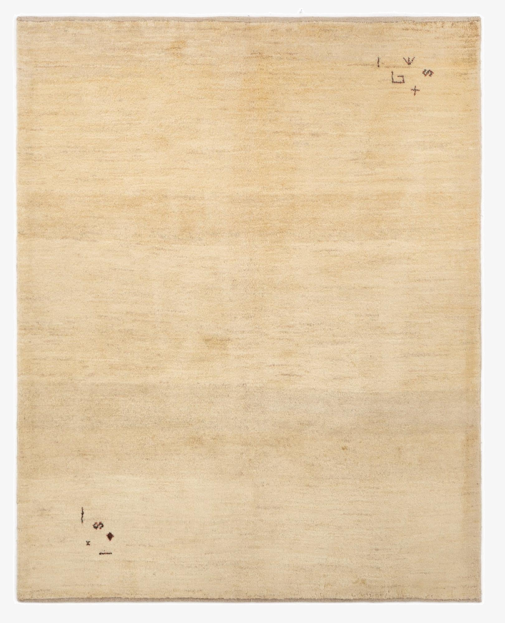 5' 1 x 6' 4 Gabbeh Shouli Wool Rug