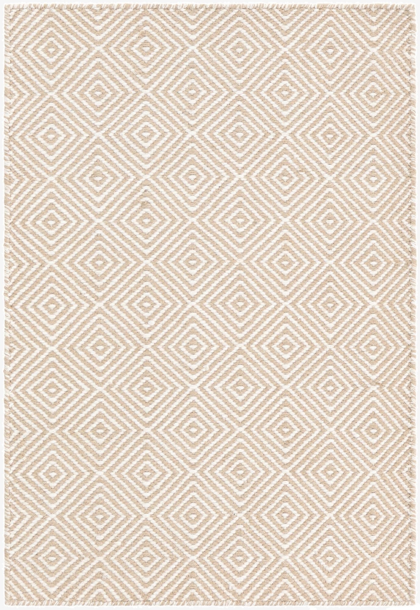 Primary image 2' x 3' 1  Hand Woven Geo Trellis Flatweave Rug