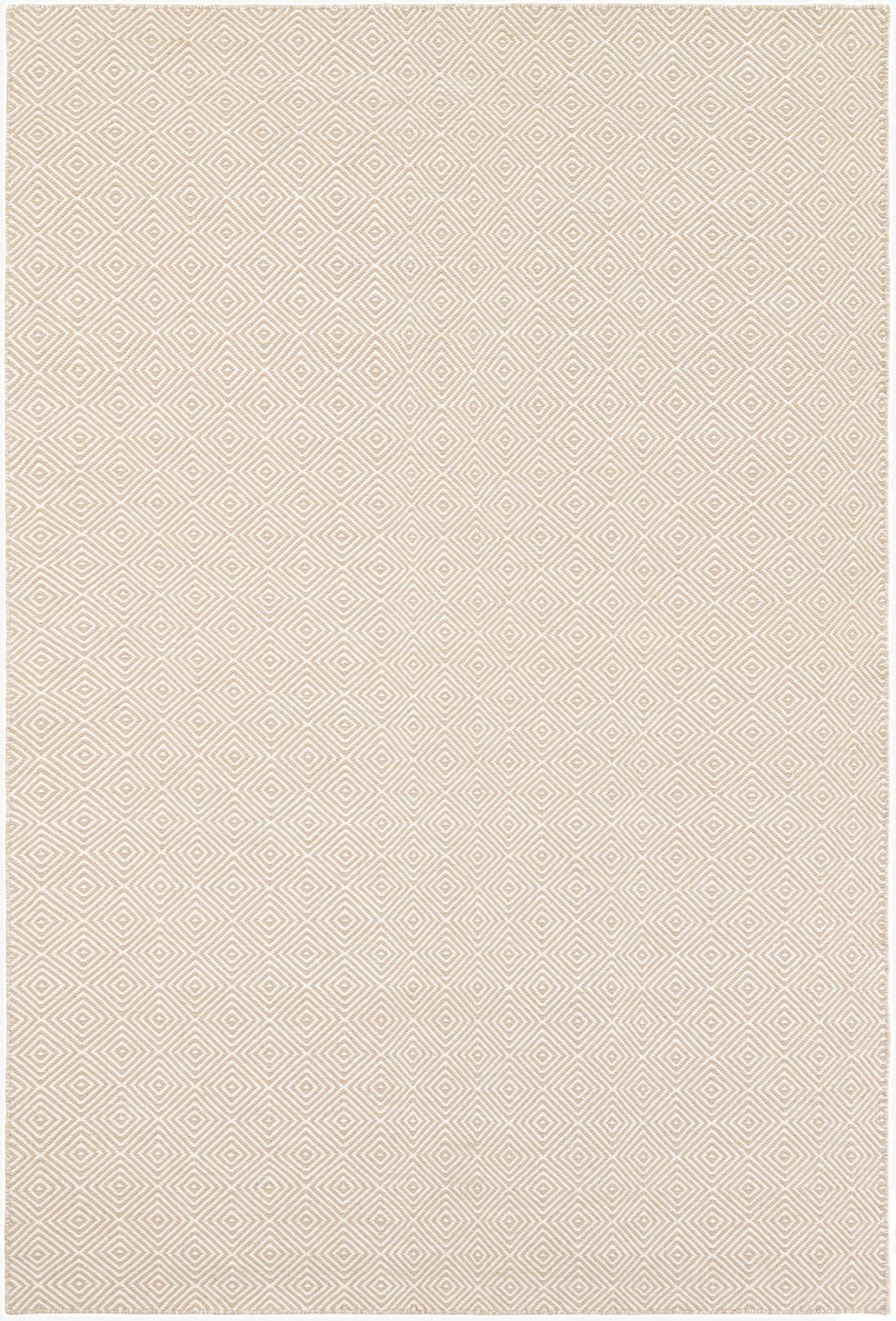 Primary image 6' 1 x 9'  Hand Woven Geo Trellis Flatweave Rug