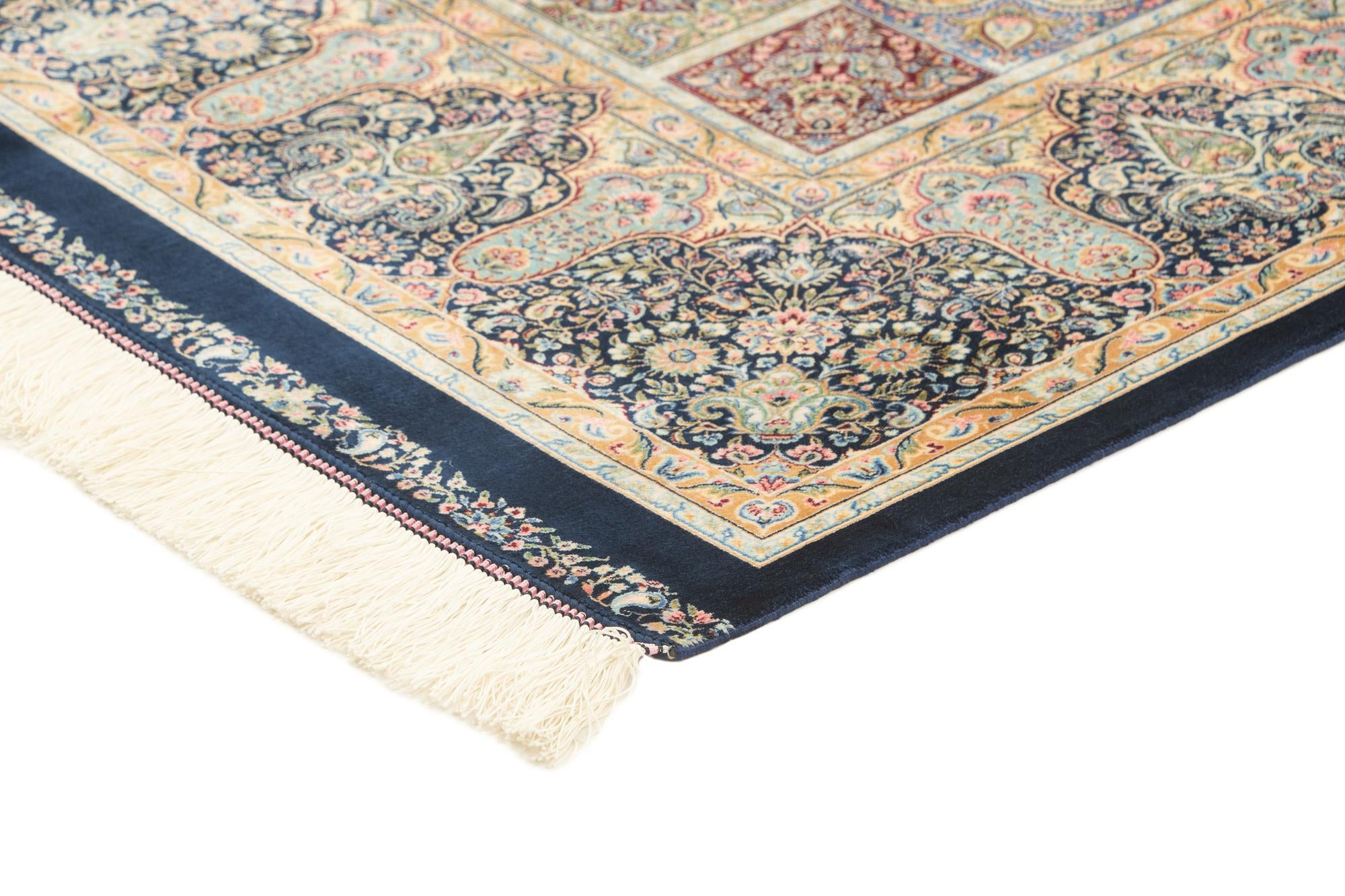 4' 9 x 7' 5 Ghom Design Rug