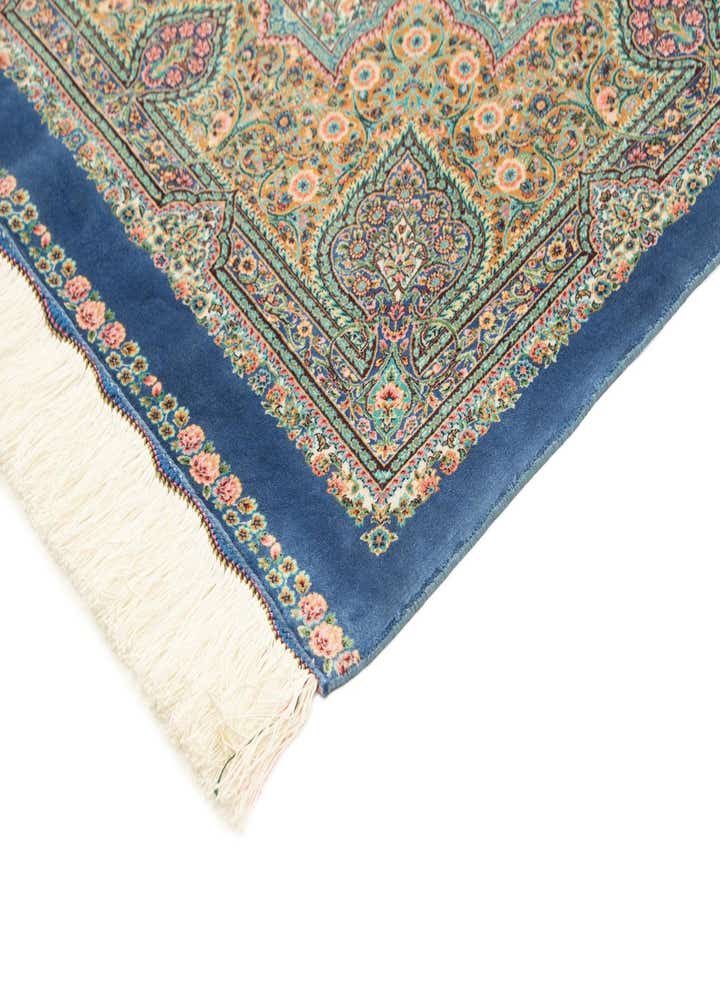 4' 9 x 7' 5 Ghom Design Rug