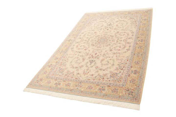 6' 4 x 9' 7 Ghom Design Rug