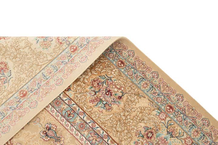 6' 4 x 9' 7 Ghom Design Rug