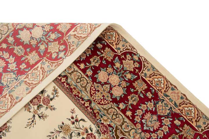 6' 5 x 9' 7 Ghom Design Rug