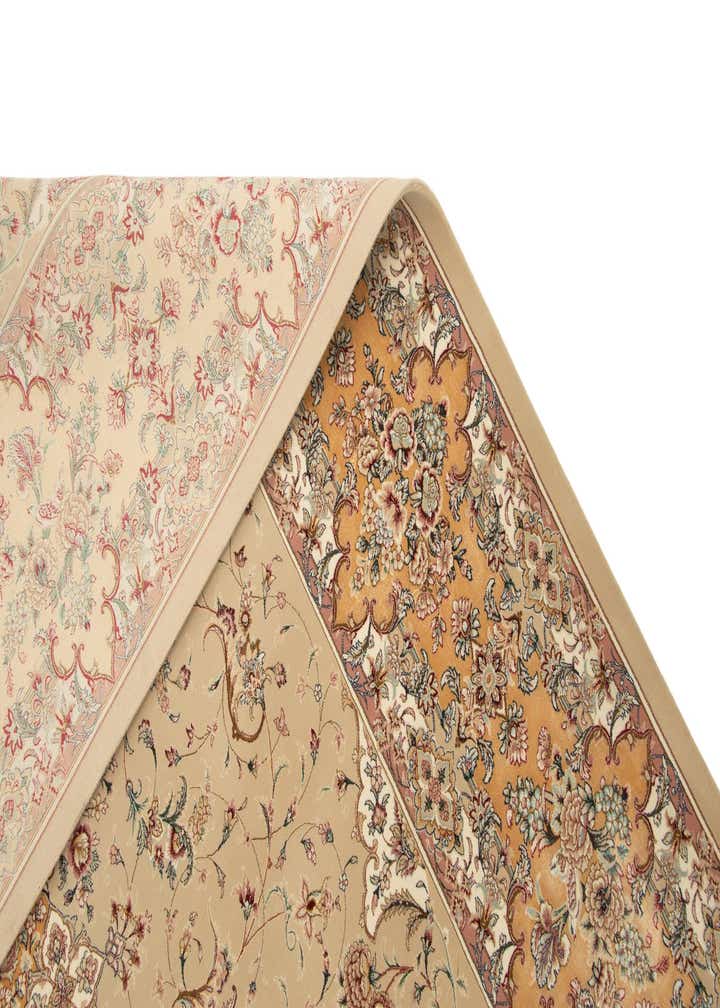 6' 6 x 9' 7 Ghom Design Rug
