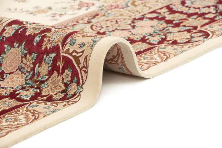 6' 6 x 9' 8 Ghom Design Rug
