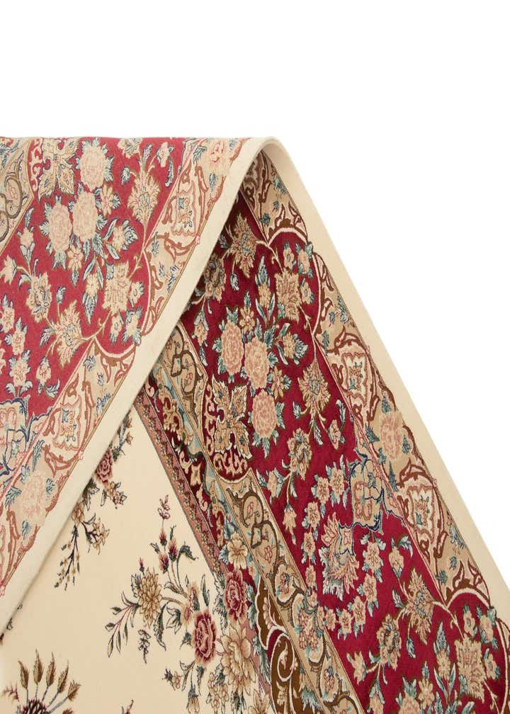 6' 6 x 9' 8 Ghom Design Rug