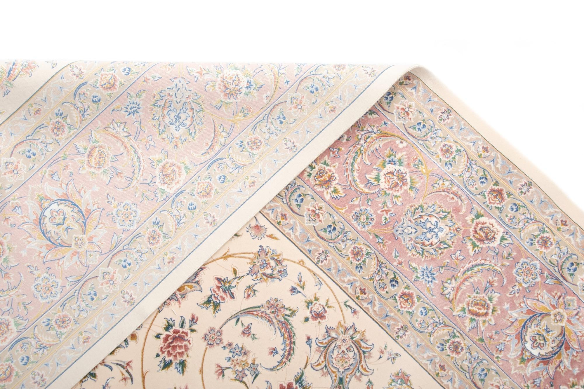 6' 7 x 9' 10 Ghom Design Rug