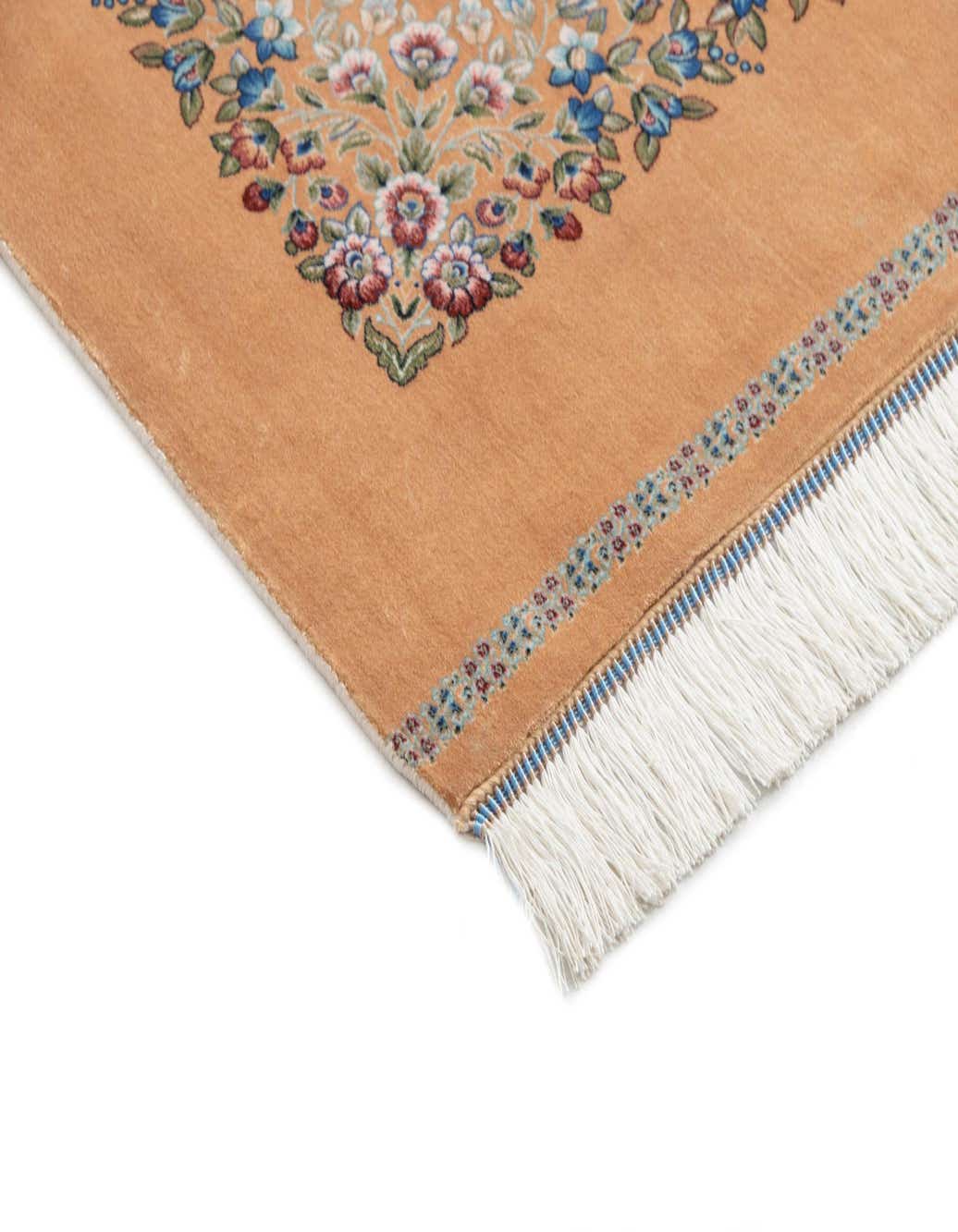 4' 11 x 7' 5 Ghom Design Rug