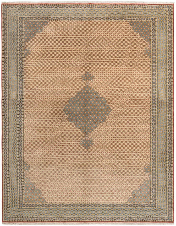 Detail image of 8' 10 x 12' 3 Ghom Rug