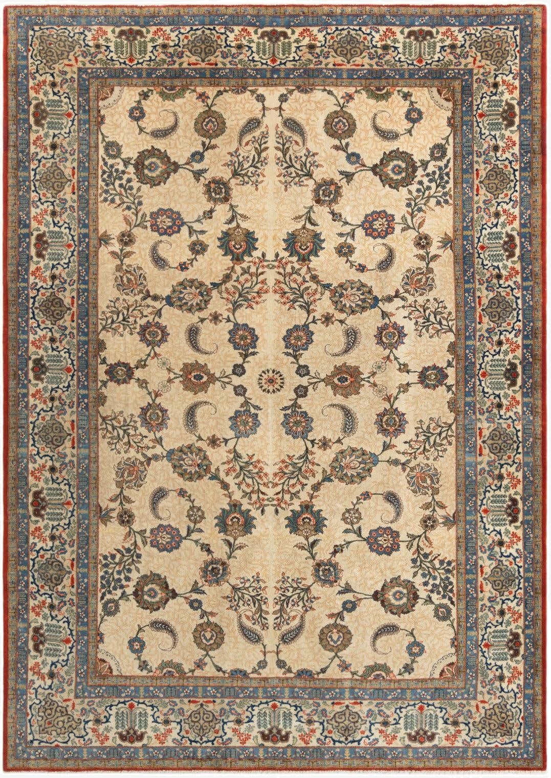 7' x 9' 11 Ghom Rug