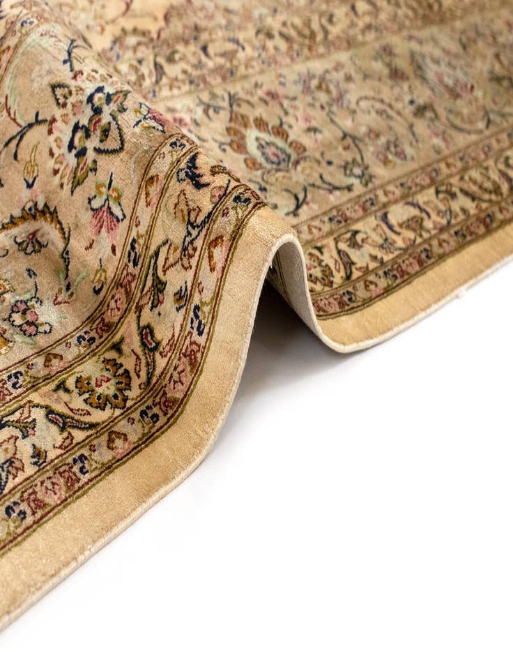 Detail image of 8' x 11' 3 Ghom Silk Rug